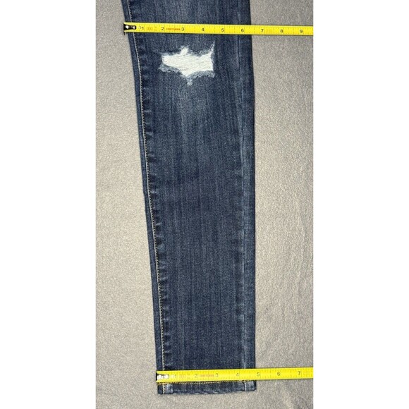 Kancan Jeans Womens 5/26 Mid Rise Super Skinny Distressed KC11237D - Picture 11 of 12